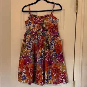 NWT! Meet Me in Santorini Floral Dress